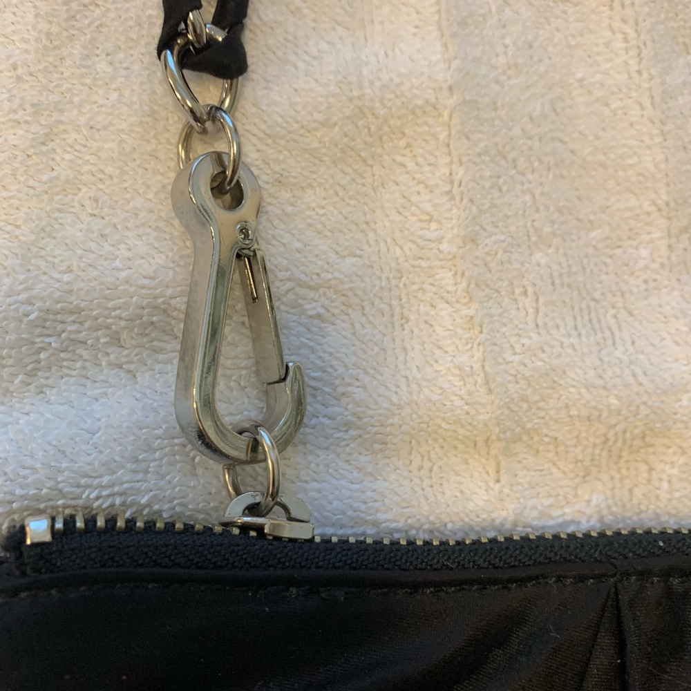 Bebe Satin Ruffle Bag - Picture 6 of 16
